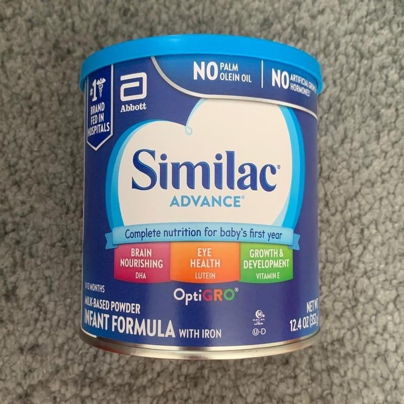 Similac Advance Powder Baby Formula With Iron, Has DHA