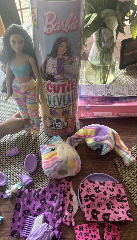 Mattel HRK39 Barbie Cutie Reveal Zebra Doll - Walmart.com