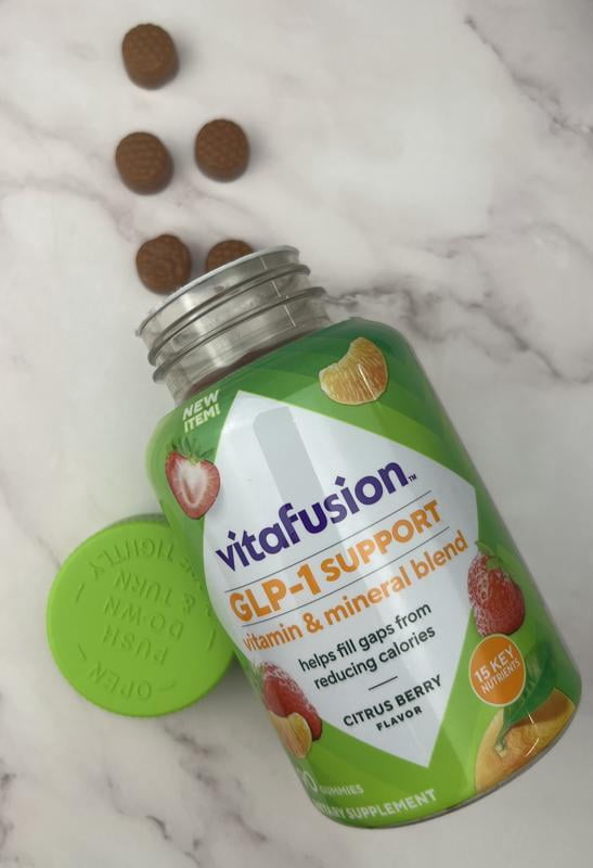 vitafusion glp 1 support multivitamin Customer reviews for vitafusion GLP-1 Support Multivitamin, Adult Gummy  Vitamin, 15 Nutrients, Citrus Berry Flavor, 90ct