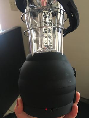 36 LED Solar and Dynamo Powered Camping Lantern by Whetstone