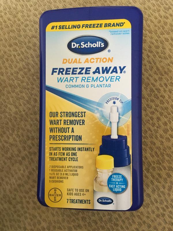 dr scholl's dual action wart remover