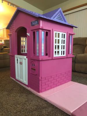 little tikes pink playhouse