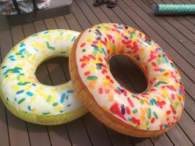 Intex Rainbow Sprinkle Donut Tube