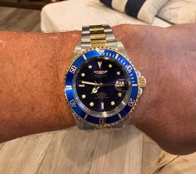 Invicta Mako Pro Diver Automatic Blue Dial Two-tone Men's Watch