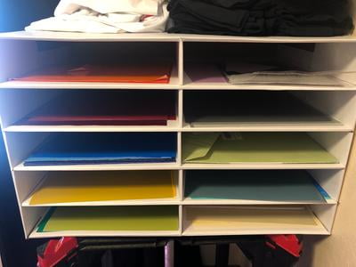 Construction Paper Storage 12 in x 18 in - Classroom Keepers