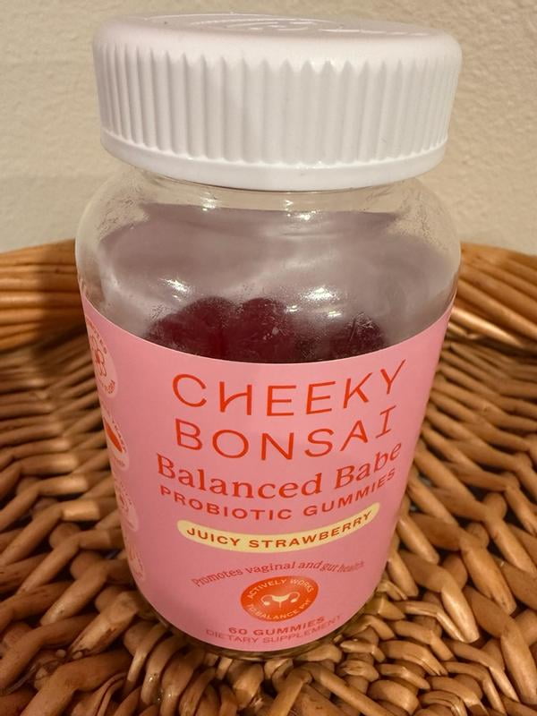 Customer reviews for Cheeky Bonsai Women's Probiotic Gummies Balanced Babe,  60 Count | Walmart.com