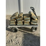 Gorilla Carts 1000-lb. Capacity Steel Utility Cart, Model #GOR1001-Com ...