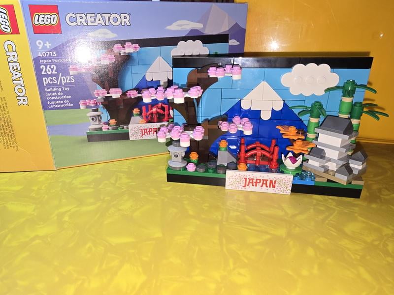 LEGO, Creator 40713 Japan Postcard, 262 Pieces, For Ages 9+