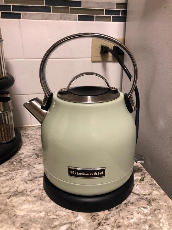 kitchenaid electric kettle pistachio