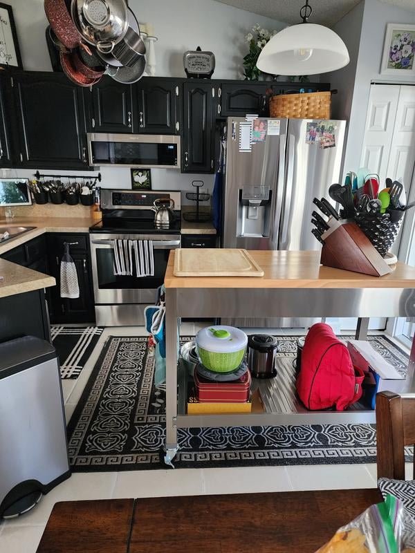 Customer reviews for Seville Classics Home Work Center Island