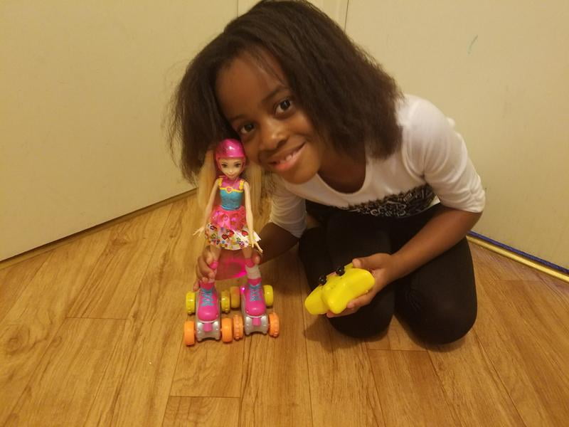 Barbie video game hero remote control roller skating doll sale