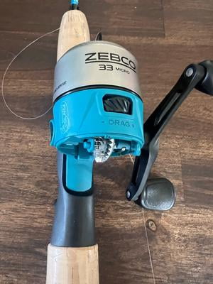 Zebco Fin Commander Spincast Reel & Rod Combo - Panfish Targeting
