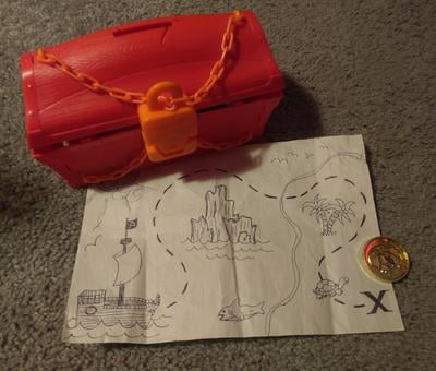 treasure chest diving toys