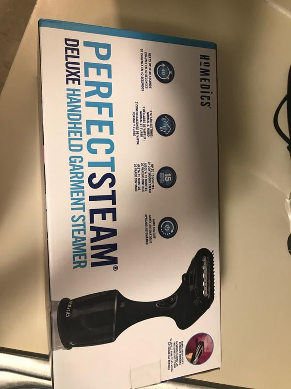 perfect steam deluxe handheld garment steamer