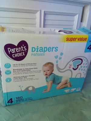 parent's choice diapers size 5 280 diapers mega box