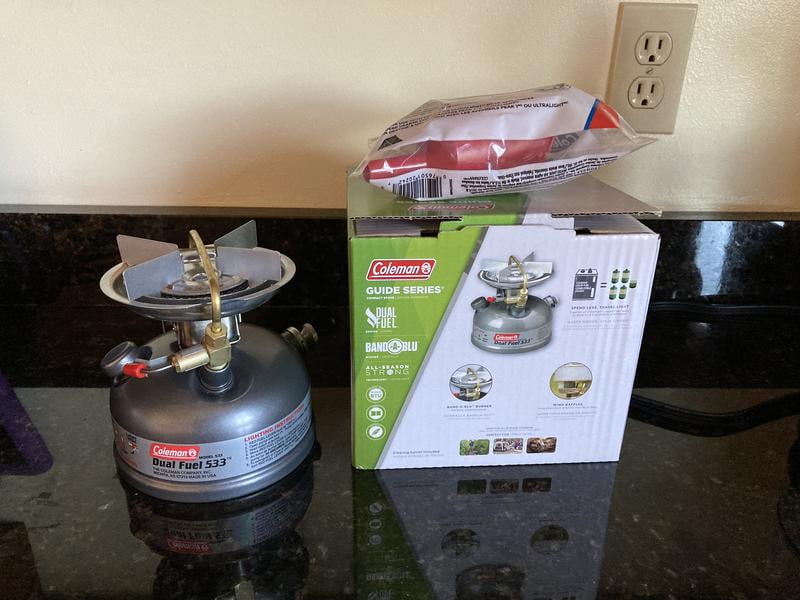 【未使用　並行輸入品】Coleman Dual Fuel 533 Coleman Backpacking Guide Series Compact Dual Fuel Camping