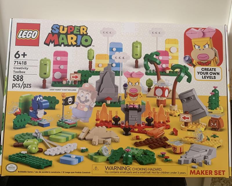 LEGO, Super Mario Creativity Toolbox 71418, 3 Fruits, Mushroom