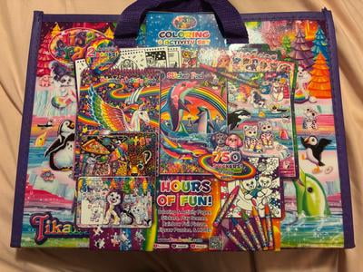 Customer reviews for Lisa Frank Coloring & Activity Set with Fold