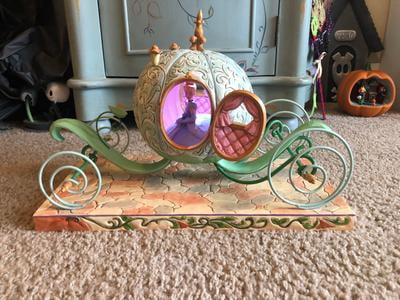 6007055 Cinderella Carriage Jim Shore Disney Traditions Enchanted Carriage 