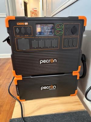 PECRON E3600LFP Portable Power Station 3072Wh/3600W LiFePO4