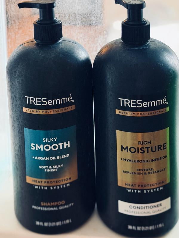 Tresemme Silky, Smooth Frizz Control Shampoo with Argan Oil, Rich