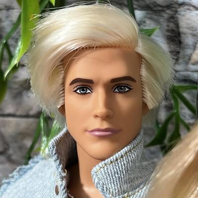 Barbie The Movie Collectible Ken Doll in Retro Neon Skating Outfit