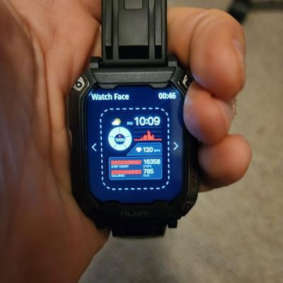 Customer reviews for ALKAI Military Smart Watches for Men 2.02