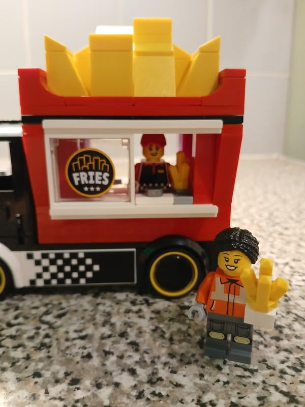 LEGO, Food Truck Building Toy, 60488, Pretend Play Set for Kids