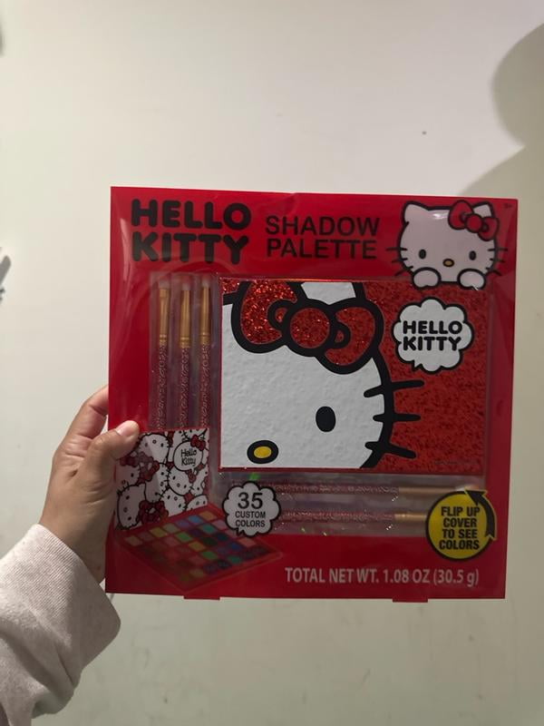 Hello Kitty Eyeshadow Palette Set - 35 Custom Colors, 5 Themed