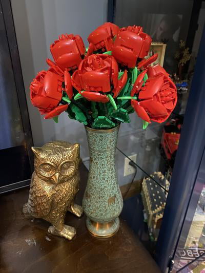 Creator Expert Bouquet de roses pour la Saint Valentin Compatible avec Lego  40460 Flower Bouquet de fleurs artificielles pour [211] - Cdiscount Maison