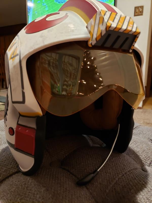 luke black series helmet