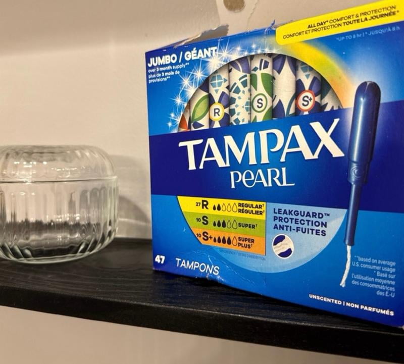 Customer reviews for Tampax Pearl Super Plus, LeakGuard Protection
