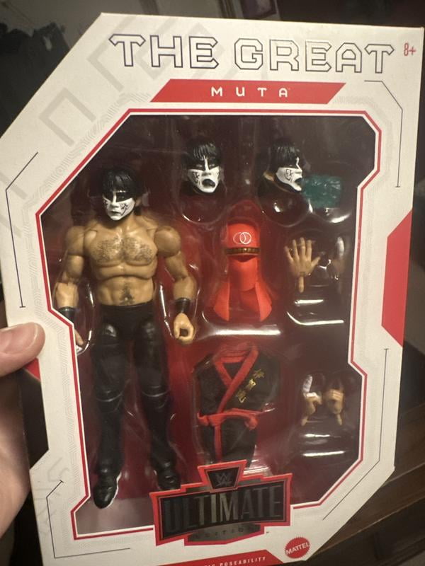 WWE Ultimate Edition The Great Muta Action Figure & Accessories