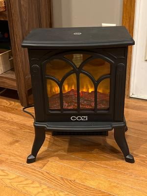 Cozi Stove Heater with Life-like Flame, 18in. - Walmart.com