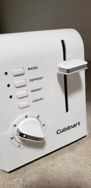 Cuisinart 2 Slice Compact Plastic Toaster Black - Office Depot