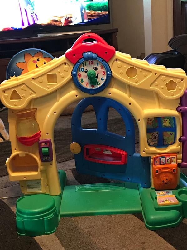 fisher price laugh and learn house door