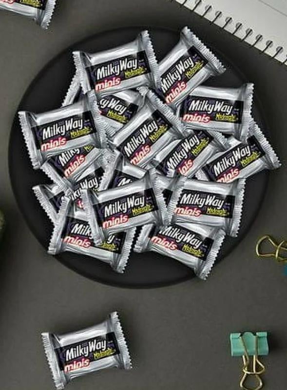 Milky Way Midnight Dark Chocolate Candy Bar, 1.76 oz, 24 Count