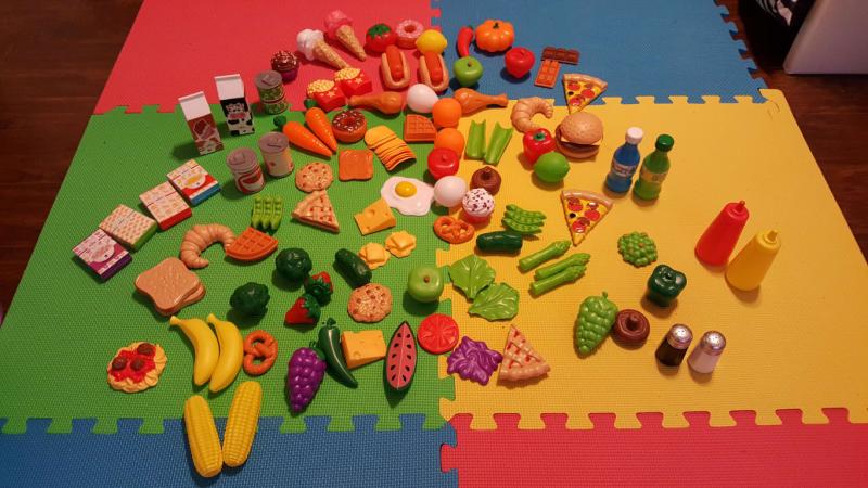 kidkraft tasty treats play food set