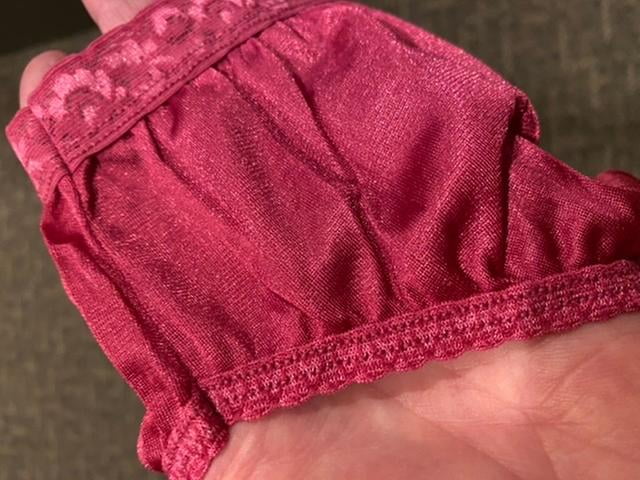 Hanes PP73AS Hi-Cut Panties Women Cotton Nylon - Purple - Size 6