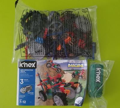 knex demolition truck