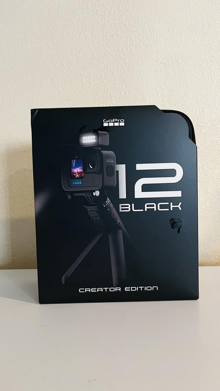 GoPro HERO12 Black Creator Edition Bundle, Volta Grip, Media Mod