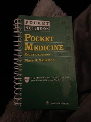 健康・医学 Pocket Medicine 7th Edition Ring Binder Pocket Medicine