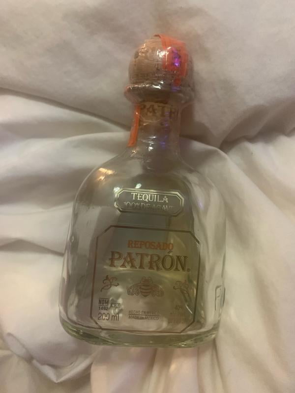 Patron Reposado Tequila, 750 ml Gift Pack with 2 Rocks Glasses