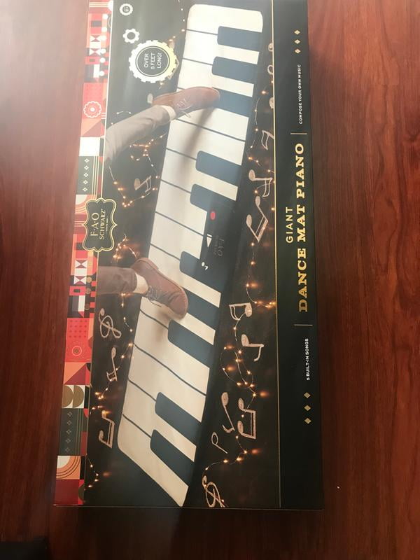 Fao Premium Piano Dance Mat 69x31 Inch Fun Musical Step N Play