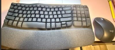 Tastiera Ergonomica Wireless Logitech Wave Keys MK670 + Mouse - Open Box