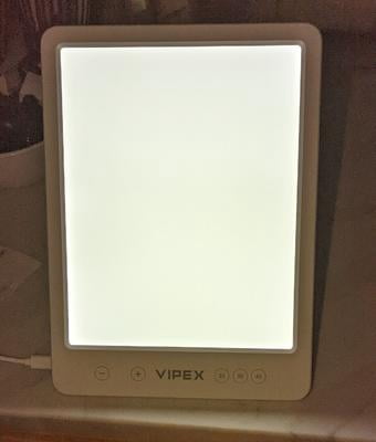 VIPEX UV-Free 10000 Lux LED Therapy Light, Seasonal Bright