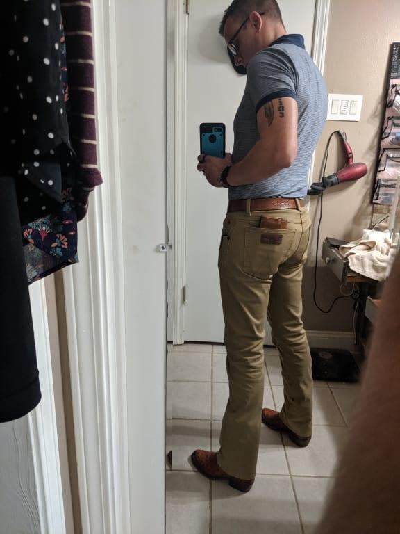 Wrangler retro slim straight khaki Clearance