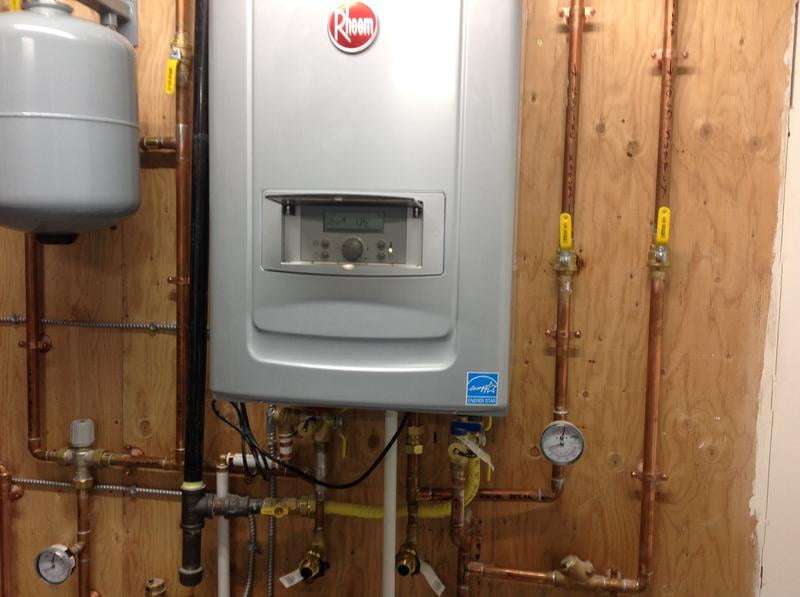Rheem Rtgh-Rh11dvln Prestige 11 GPM 199000 BTU 120 Volt Natural Gas Whole  House Tankless - Walmart.com