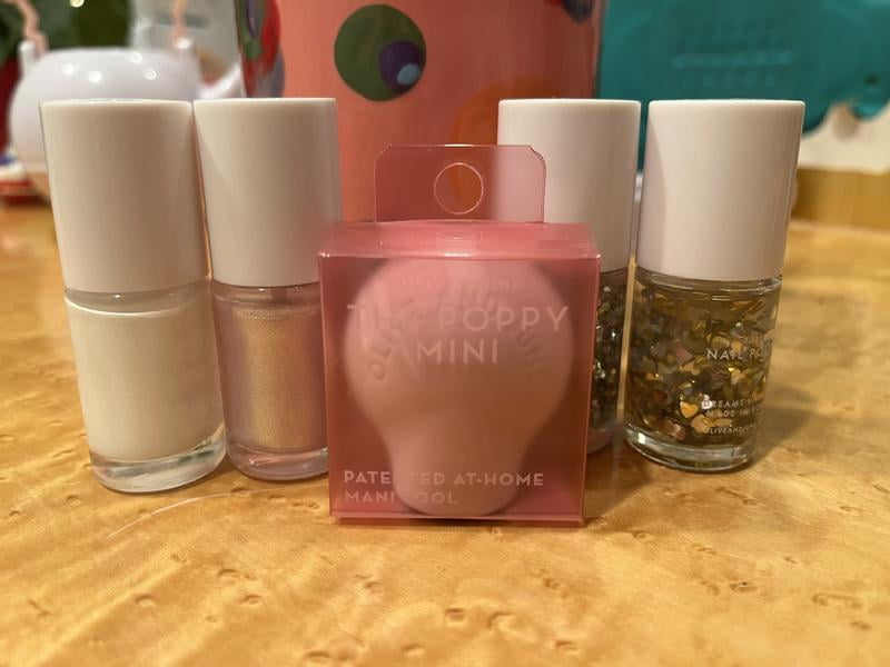 Olive & June Mini Poppy, Pink At-Home Manicure Tool