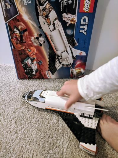 lego mars space shuttle